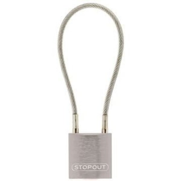 Accuform STOPOUT CABLE PADLOCKS SHACKLE KDL303SL KDL303SL